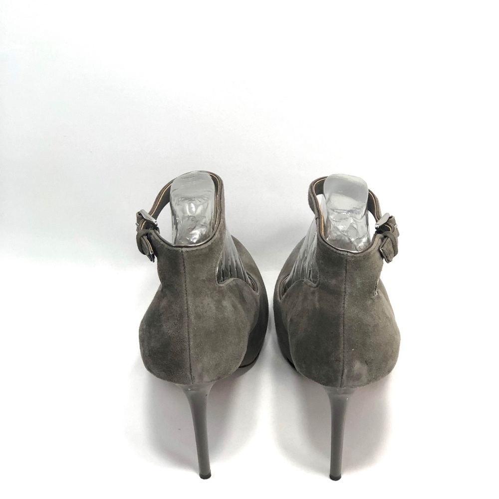 Badgley Mischka Suede Ankle Strap High Heel - Picture 3 of 4